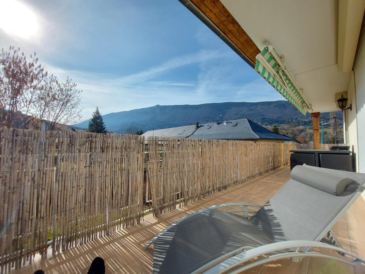 Entre Lac Et Montagne, Proche Centre De St Jorioz, Spacieux Et Confortable Appartement Avec Grande Terrasse Saint-Jorioz Exterior foto
